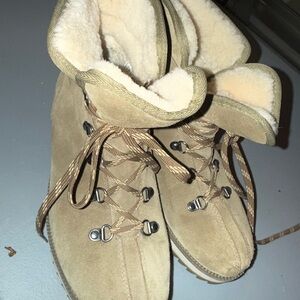UGG Tan Suede Winter Boots